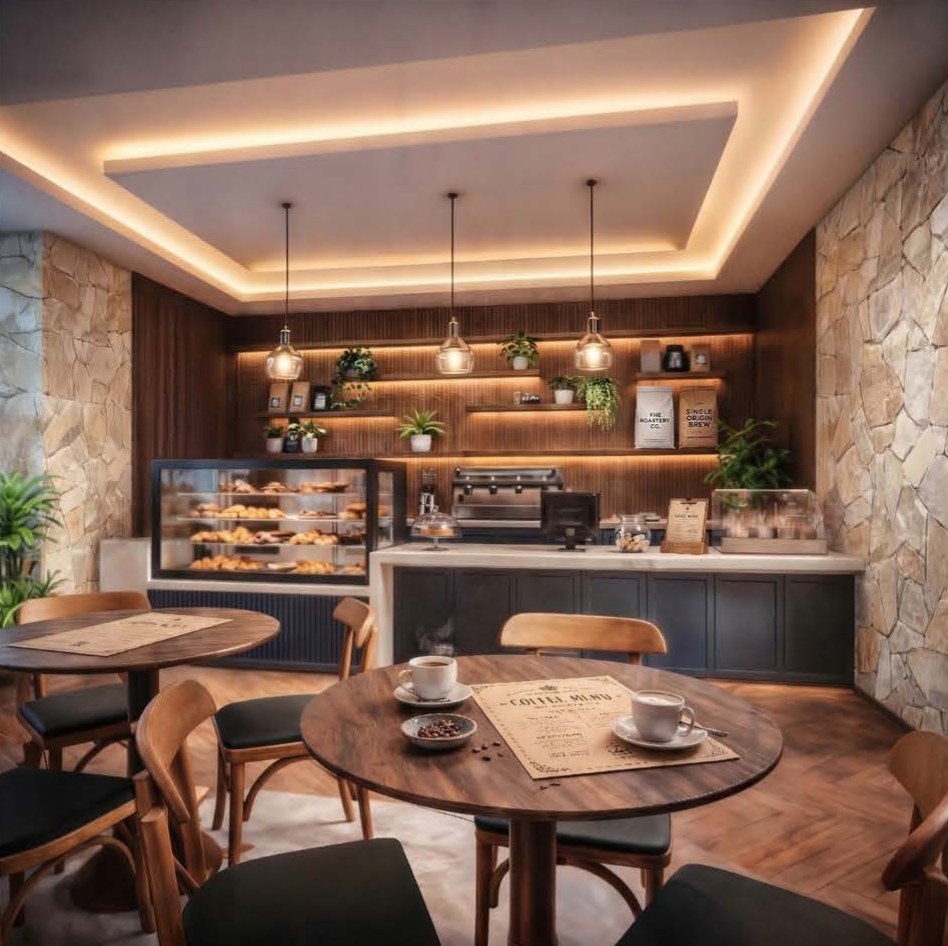 Cafetería · visualización