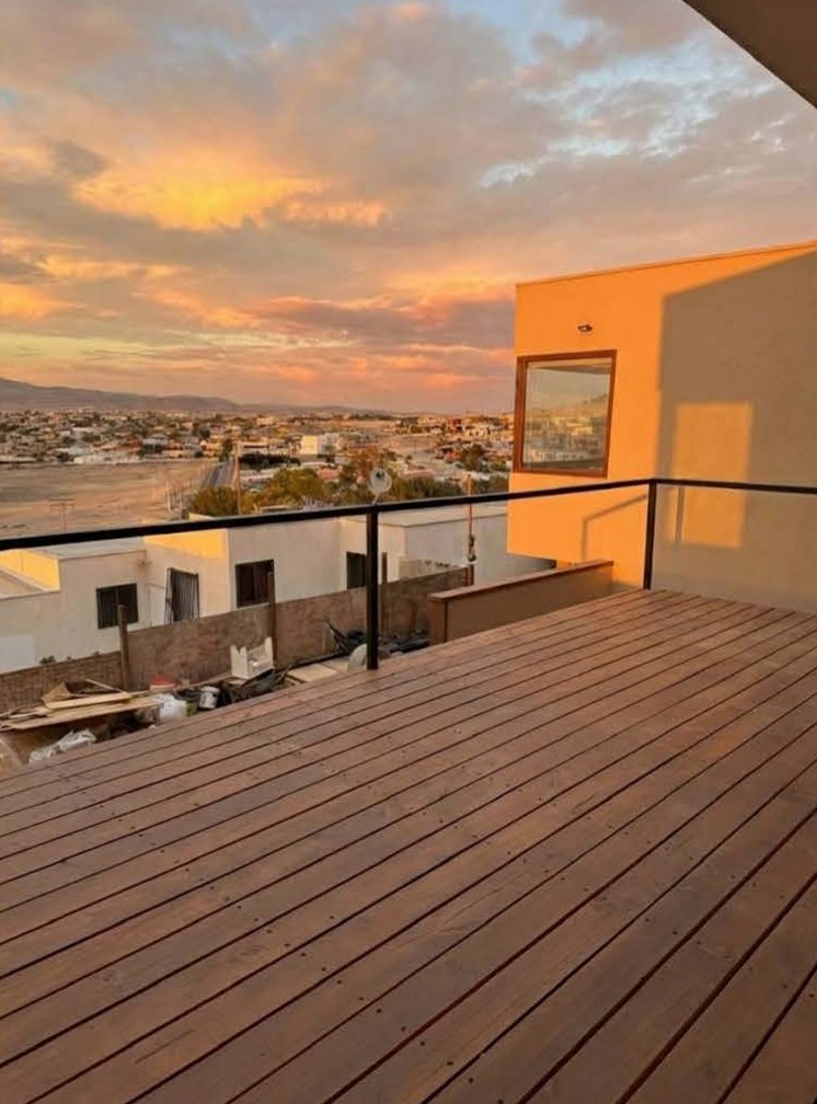 Fotografía de la terraza