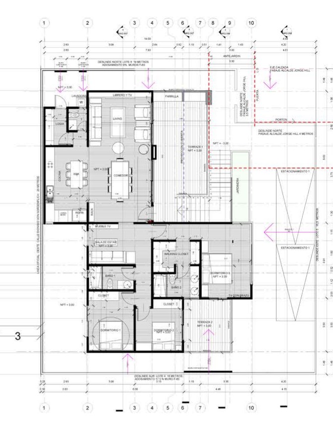 Planta de arquitectura