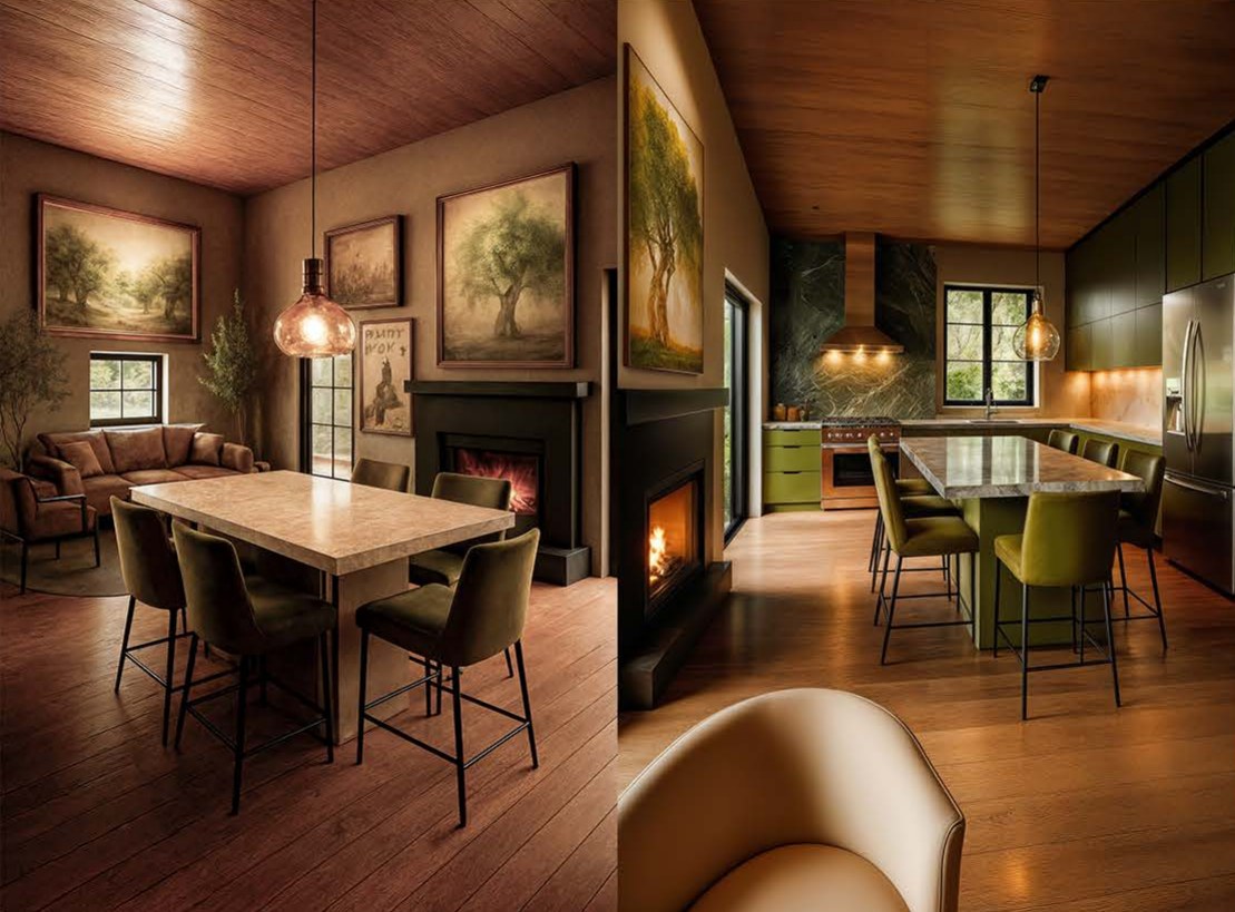Comedor y cocina · visualización