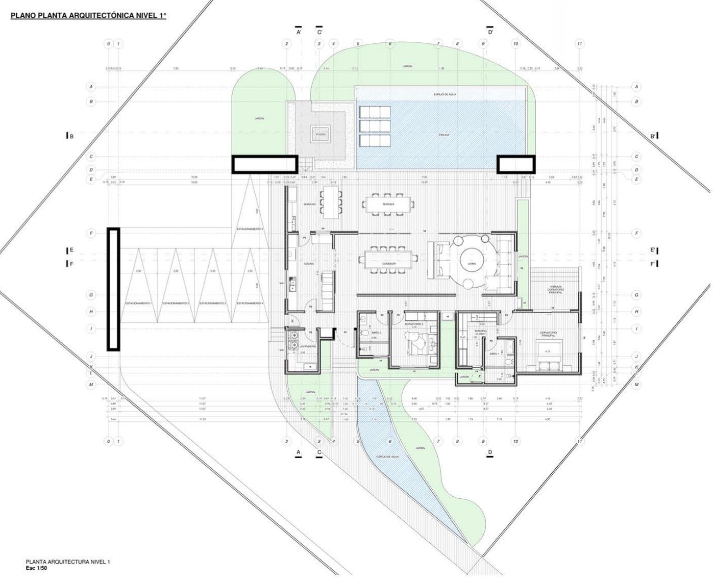 Planta de arquitectura