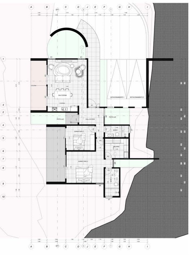 Planta de arquitectura