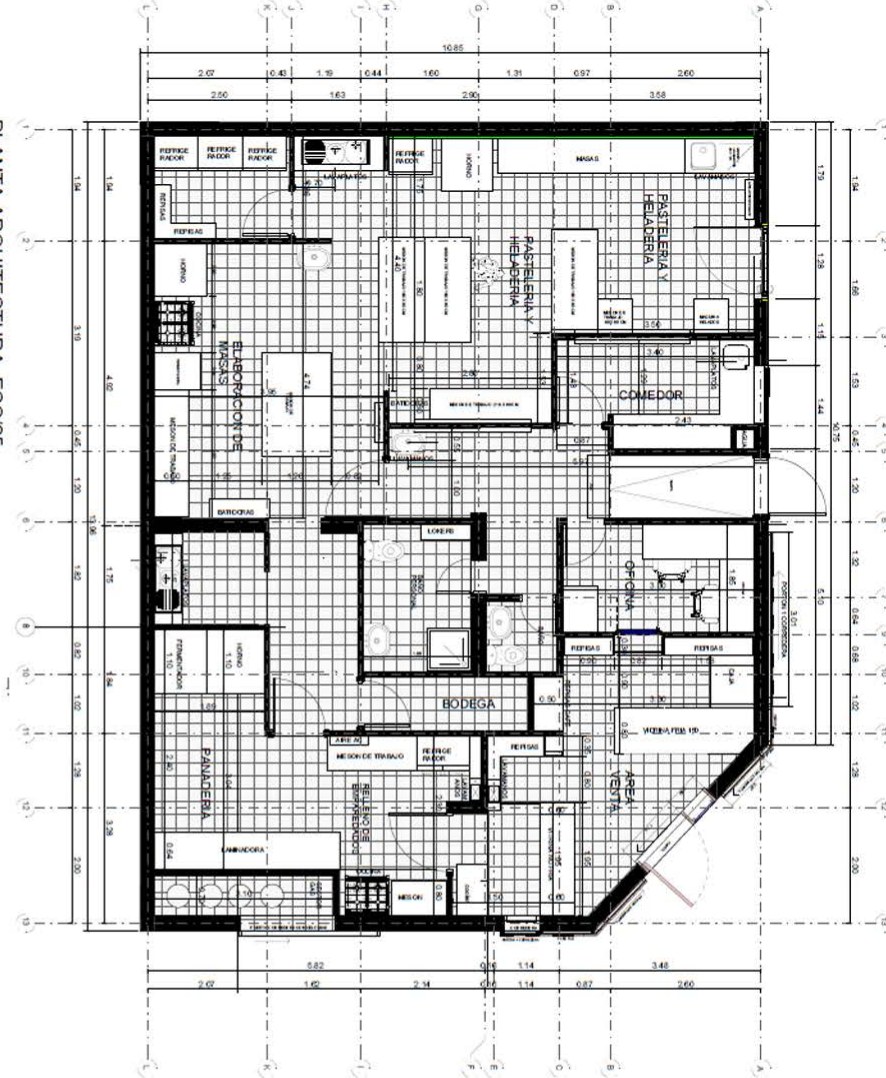 Planta de arquitectura
