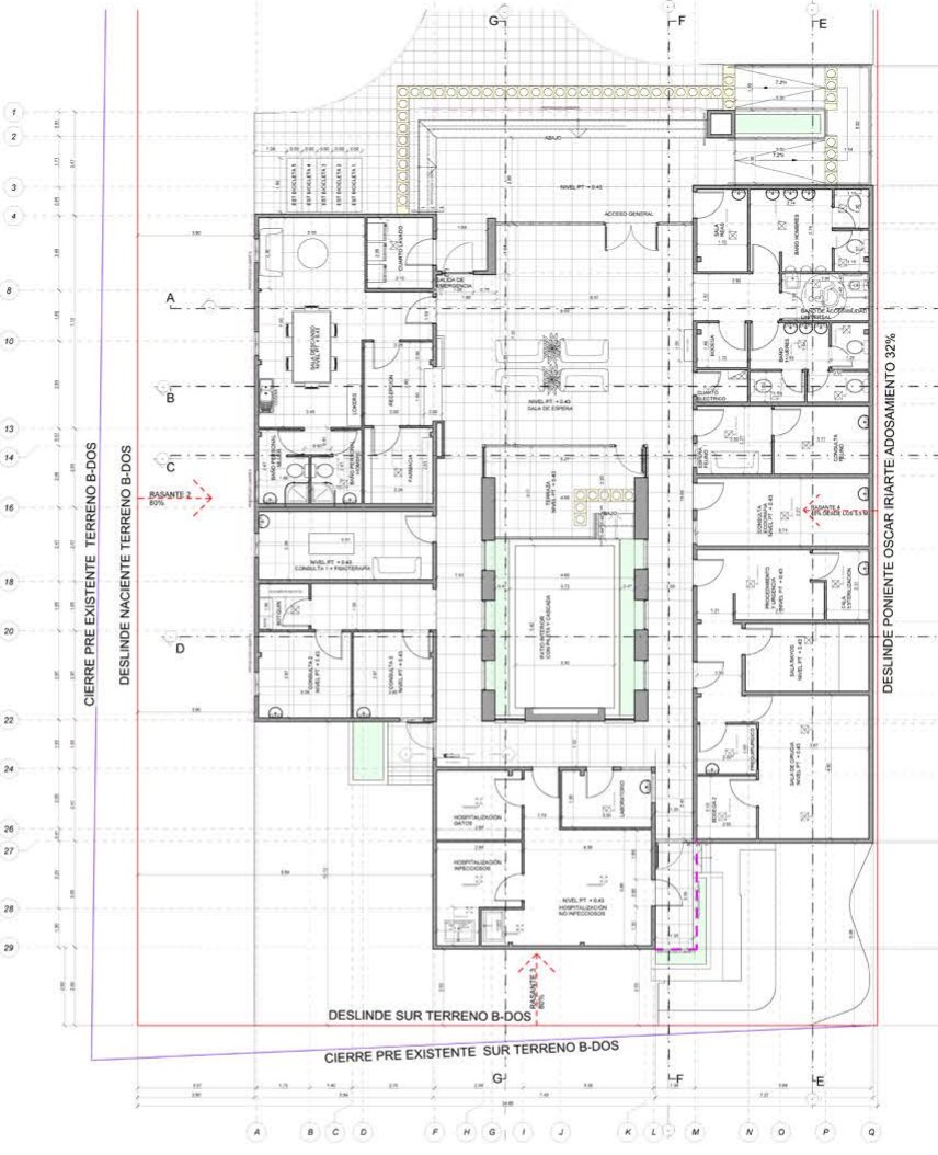 Planta de arquitectura