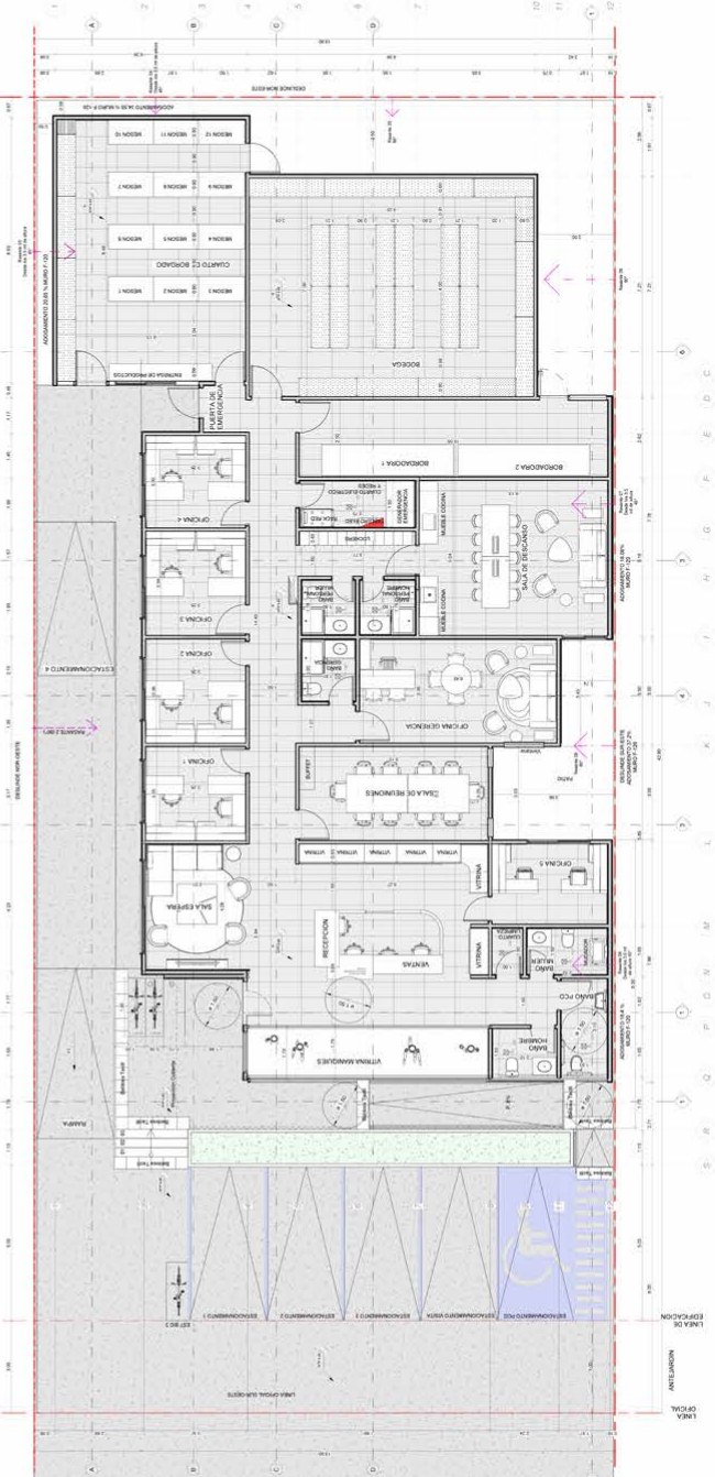 Planta de arquitectura
